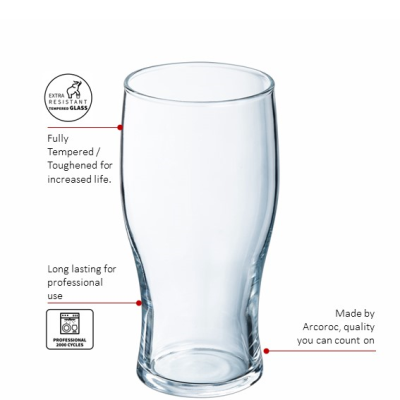 Tulip Beer (t) 57cl UKCA-CE 1 Pint - Headbooster Box of 48