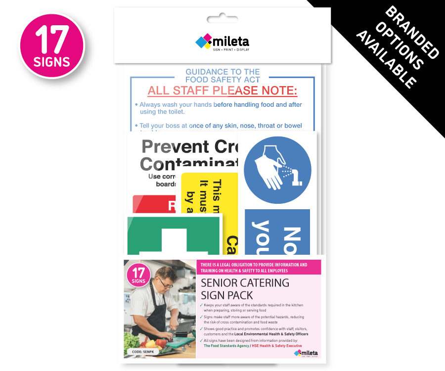 Chef's Choice Sign Chefs Choice Essential H&S Sign Packs – @MOSFERICS