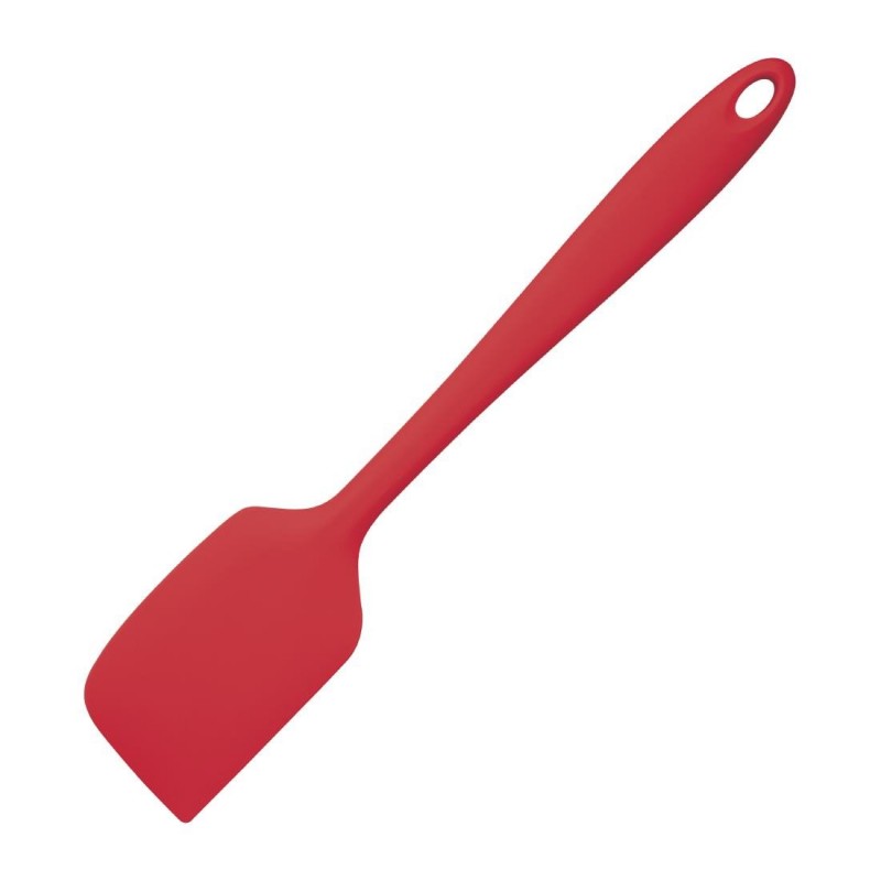 Vogue Silicone Large Spatula Red 28cm - Length: 11"