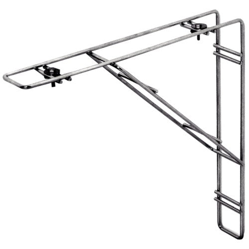 Stainless Steel End Bracket (Pack of 2) - 330 x 330mm. For Plate Rack. Sold in Pairs