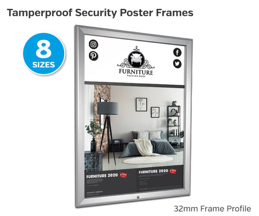 Frame About Security Tamperproof Security Poster Frames – @MOSFERICS