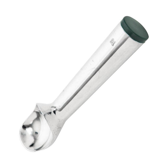 Vogue Ice Cream Scoop Green Cap 2.5oz - 2.5oz. 16 portions per litre