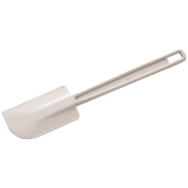 Vogue Rubber Ended Spatula 10" - Length: 255mm. Dishwasher safe