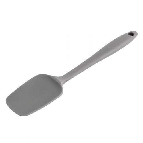 Vogue Silicone High Heat Mini Spatula Grey - Length: 205mm. Heat resistant up to 260°C