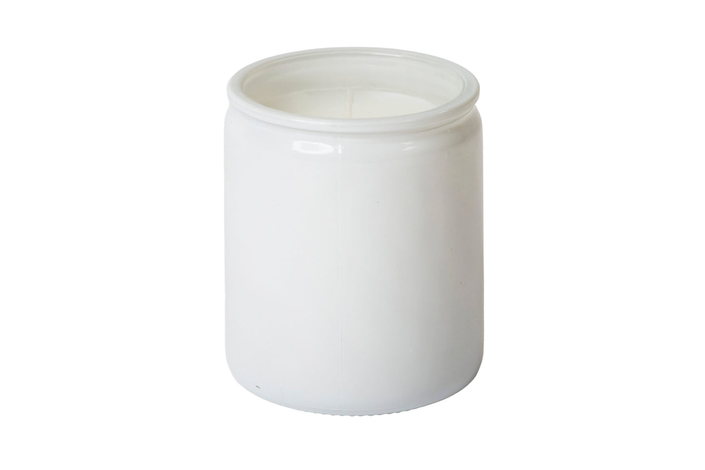 50 Hour Mylight Round White Glass Candles Pack of 24