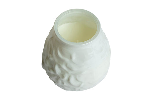70 Hour White Low Boy Candle Pack of 12