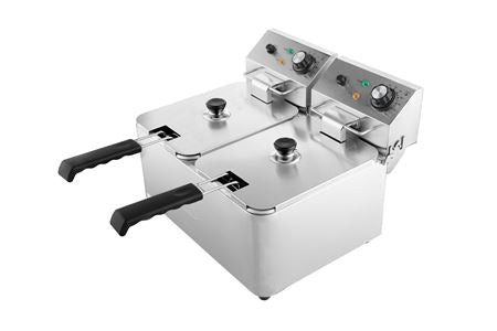 ZYCO DOUBLE FRYER 4 LITRES PER FRYER