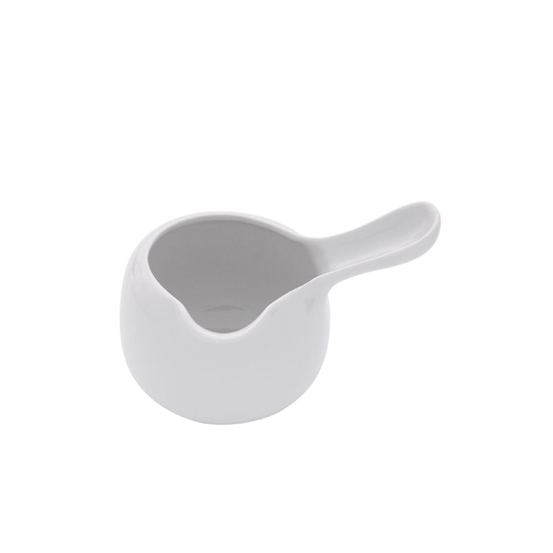 PORDAMSA SATIN HANDLED POURER 75ML PORC. x6