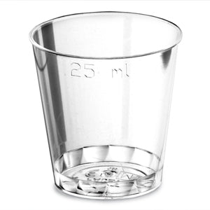 Disposable Shot Glasses CA 0.9oz / 25ml Pack of 1000
