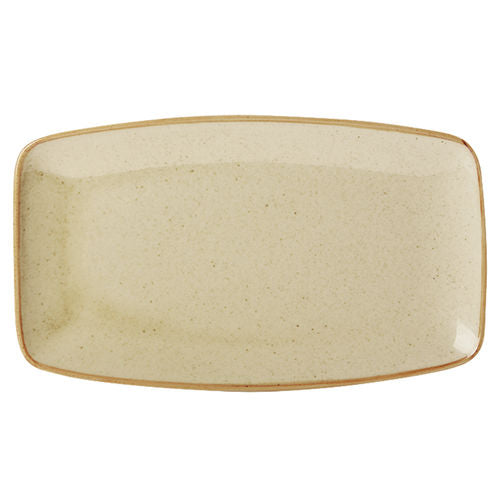 Wheat Rectangular Plate 31x18cm/12x7" x 6