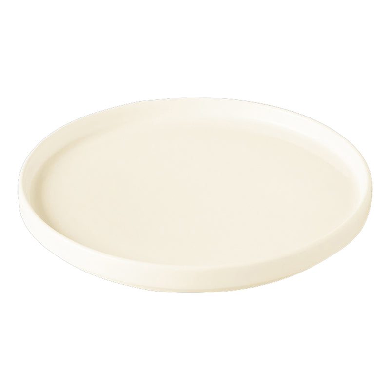 NORDIC FLAT RIMLESS PLATE/LID 12CM       x12