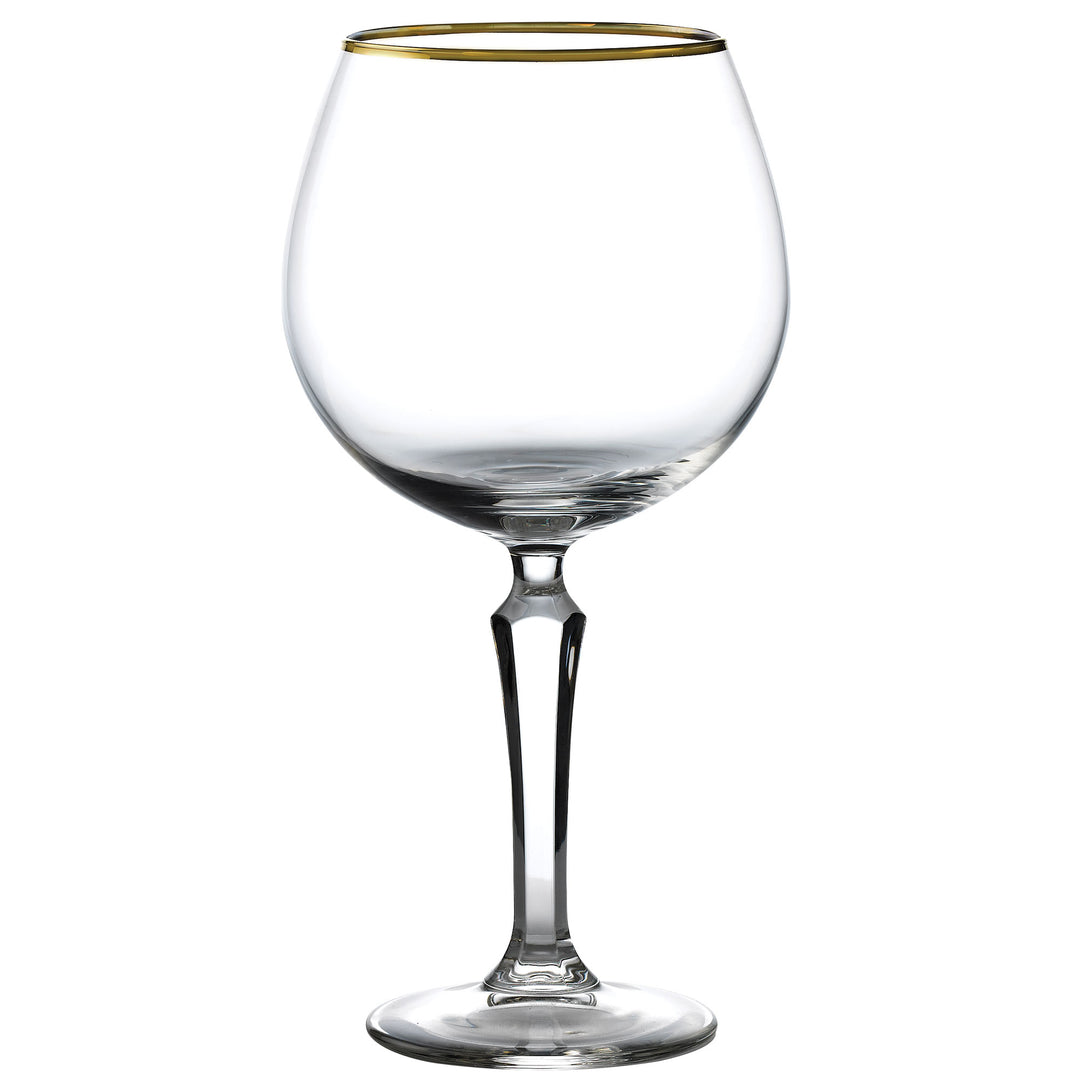 Speakeasy Gold Banded Gin Goblets 20.5oz / 580ml Box of 4