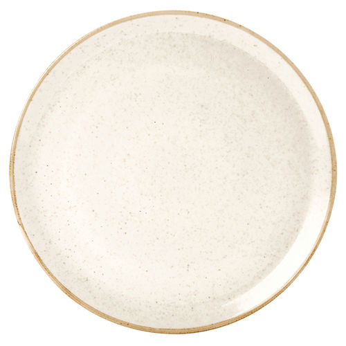 Oatmeal Pizza Plate 28cm x 6