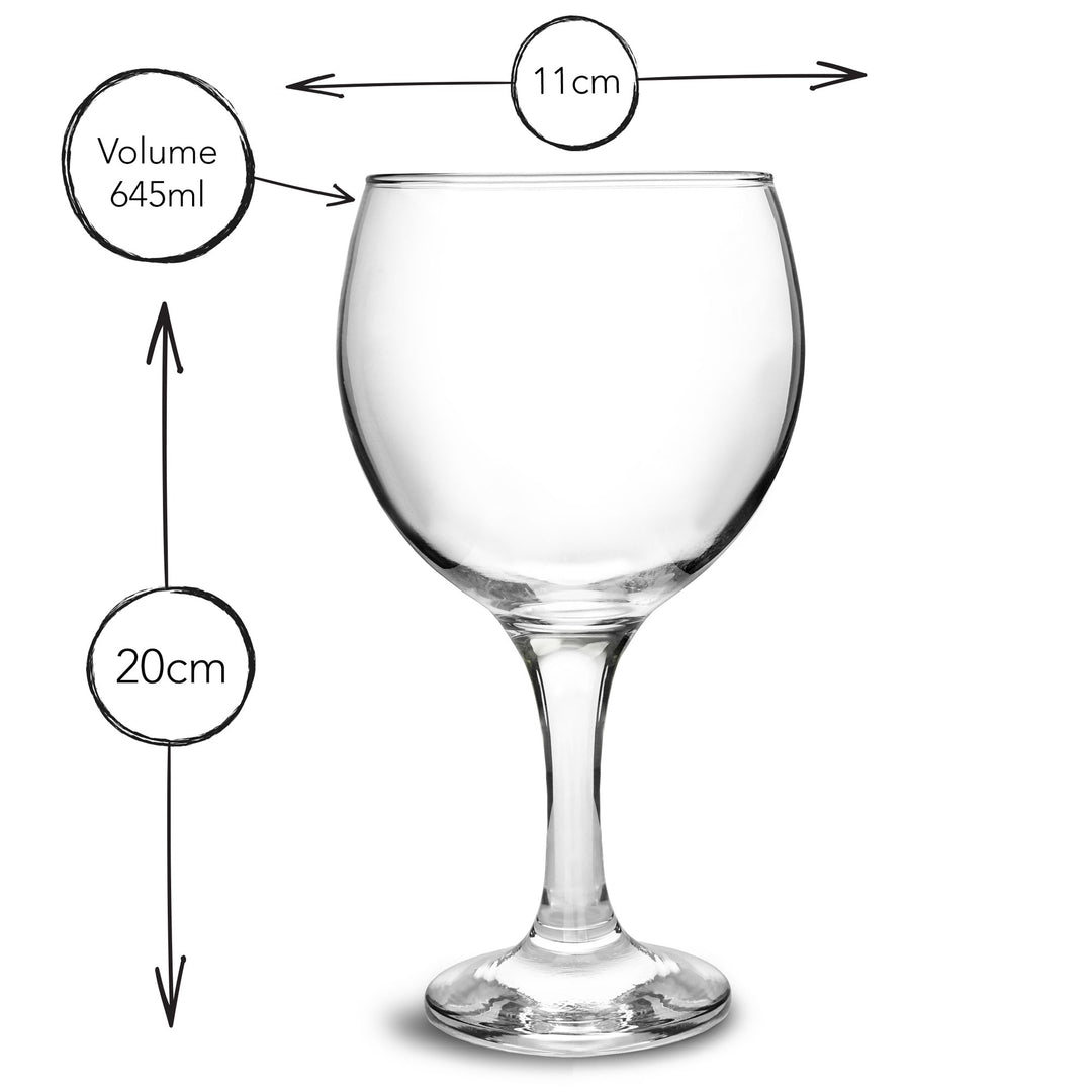 Essence Gin Balloon Glasses 22.7oz / 645ml (Set of 6)