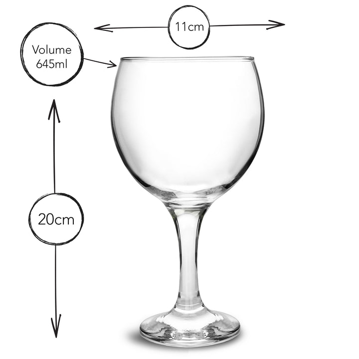 Essence Gin Balloon Glasses 22.7oz / 645ml (Set of 6)