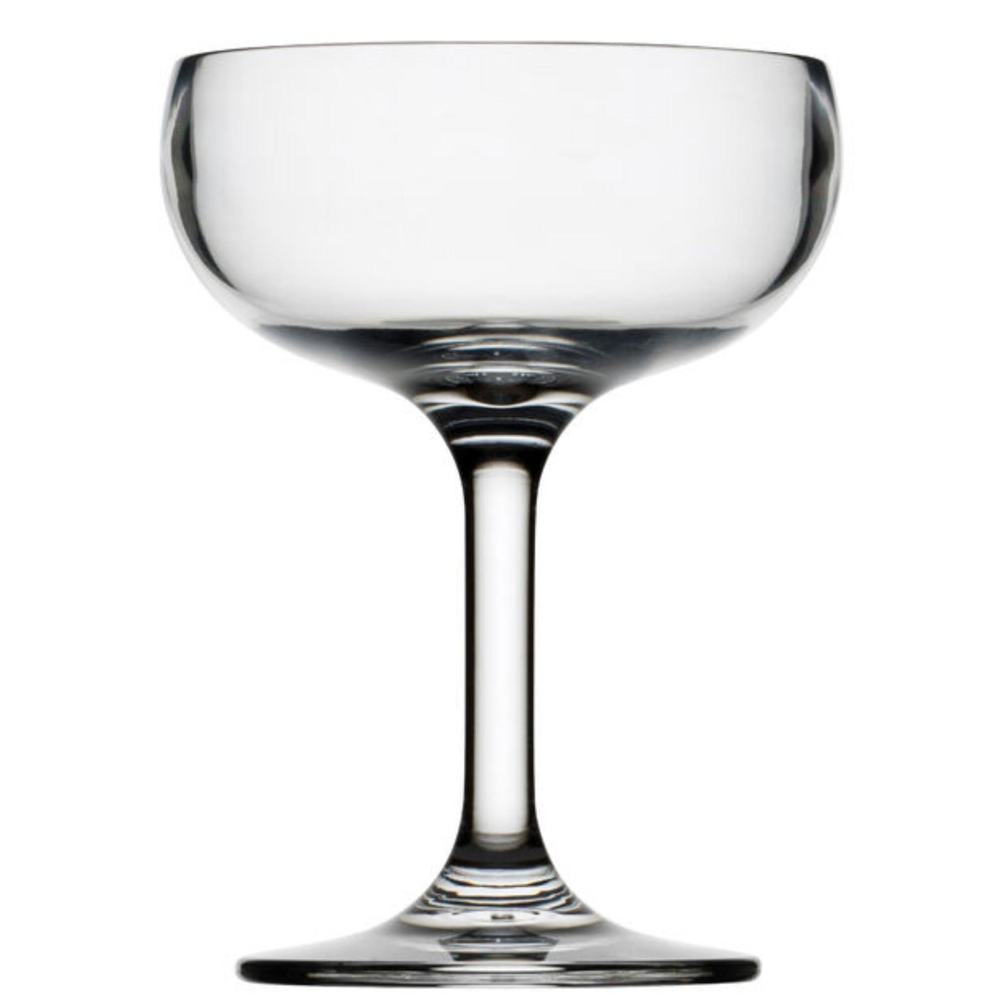 Lucent Coupe Polycarbonate Glasses 7oz / 210ml Box of 6
