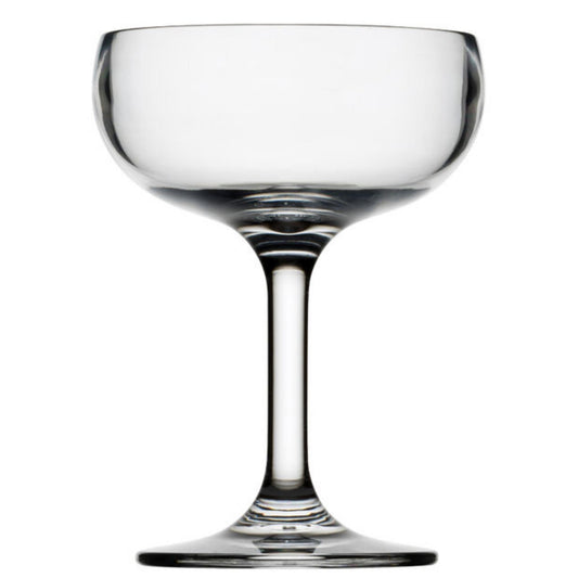 Lucent Coupe Polycarbonate Glasses 7oz / 210ml Box of 6
