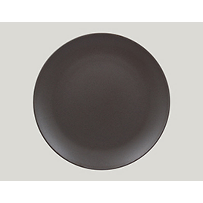 GENESIS FLAT COUPE PLATE - COCOA D 29CM  x12