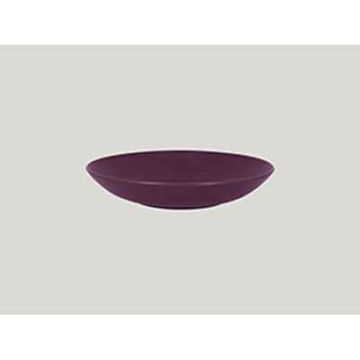 NMELLOW DEEP COUPE PLATE 26CM PLUM PURPL x12