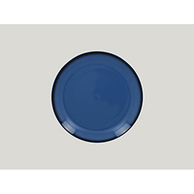 LEA FLAT COUPE PLATE 21CM BLUE           x12