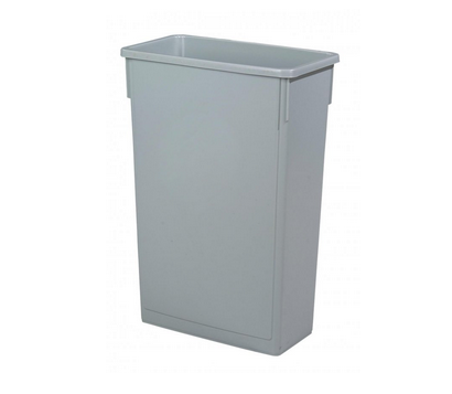 Slim Recycling Bin 87L Grey