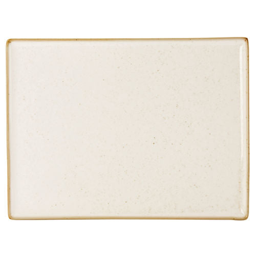 Oatmeal Rectangular Platter 27x20cm/10.75x8.25" x 6