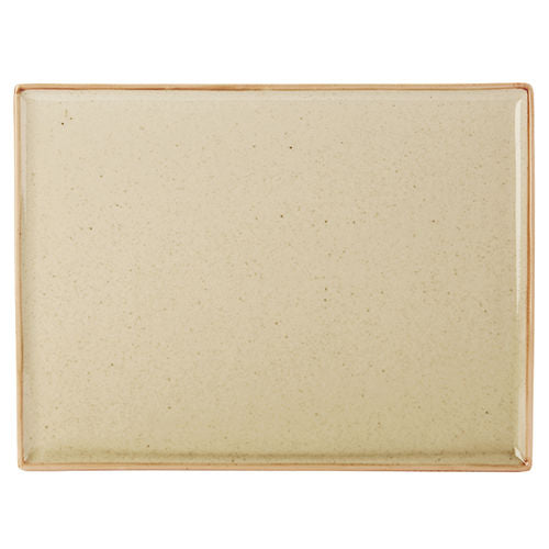 Wheat Rectangular Platter 35x25cm x 6