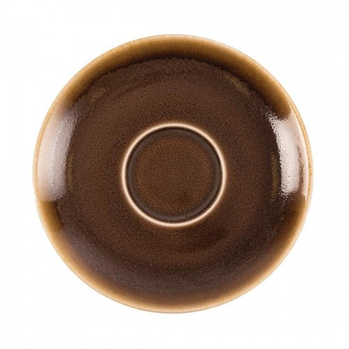 Olympia Kiln Bark Saucer (for GP362) - 140mm (Box 6)