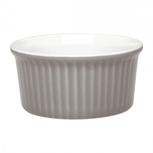 Olympia Pastel Ramekin Grey - 70x35mm 2 3/4" 70ml 2 1/2oz (Box 12)