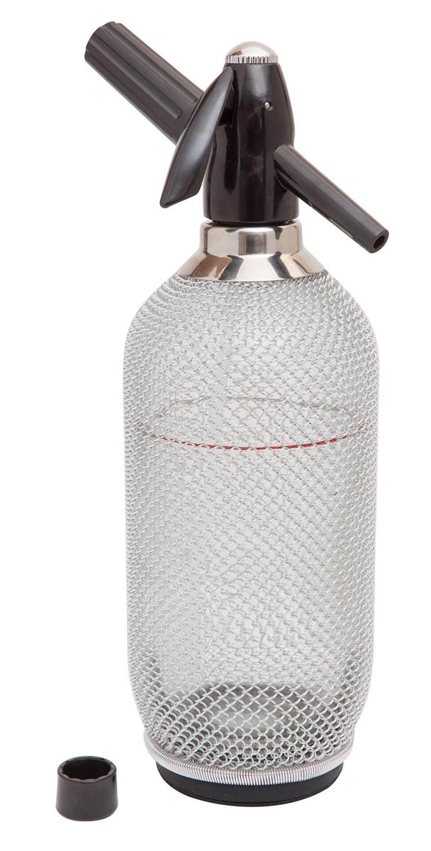 Glass Soda Syphon With Mesh