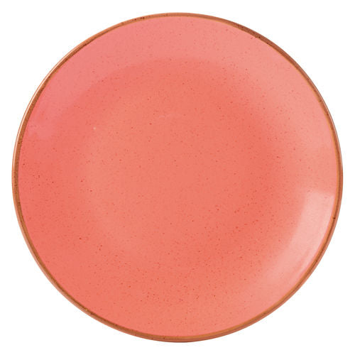 Coral Coupe Plate 24cm x 6