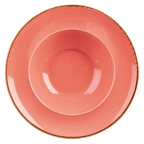 Coral Pasta Plate 26cm x 6