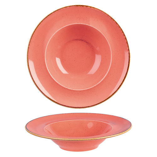Coral Pasta Plate 30cm x 6