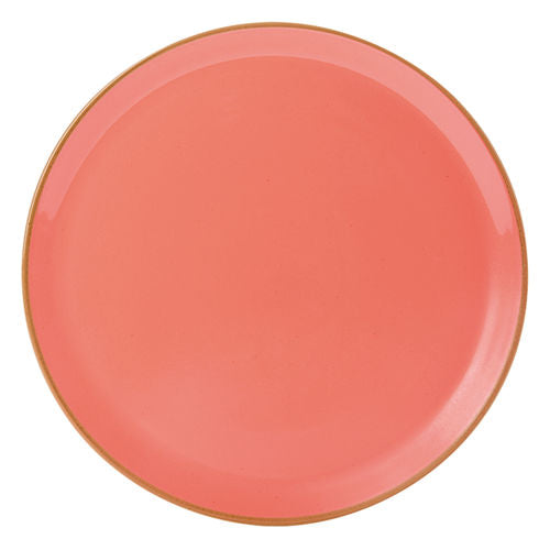 Coral Pizza Plate 28cm x 6
