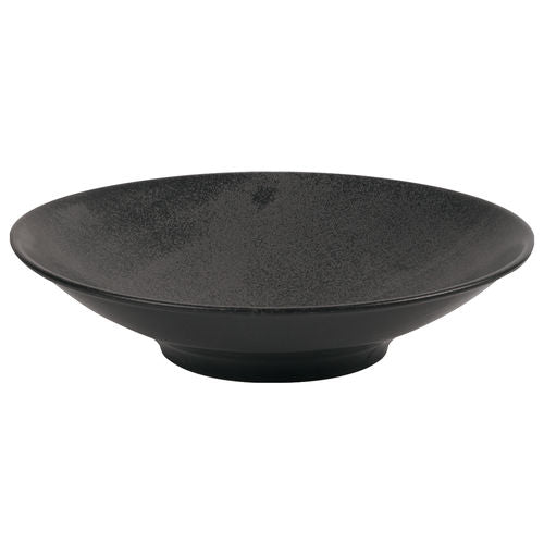 Graphite Footed  Bowl 26cm x 6