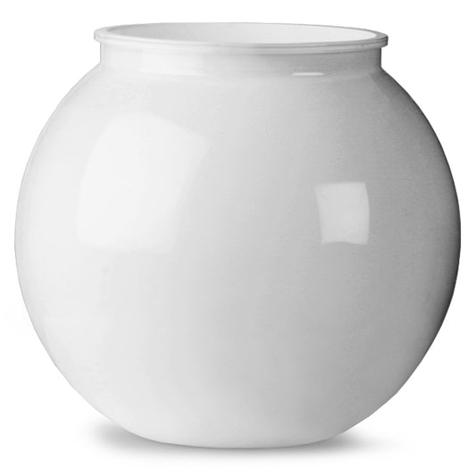 Plastic Cocktail Fish Bowl White 105.5oz / 3ltr (Single) *Handwash Only