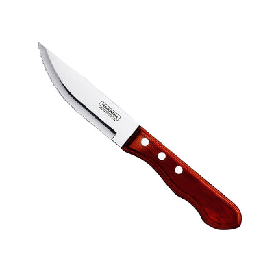 JUMBO 3 STUD KNIFE RED POLYWOOD NR       x12