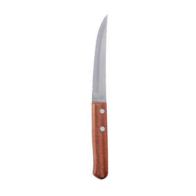 SIGNATURE STEAK KNIFE WOODEN HANDLE      x12