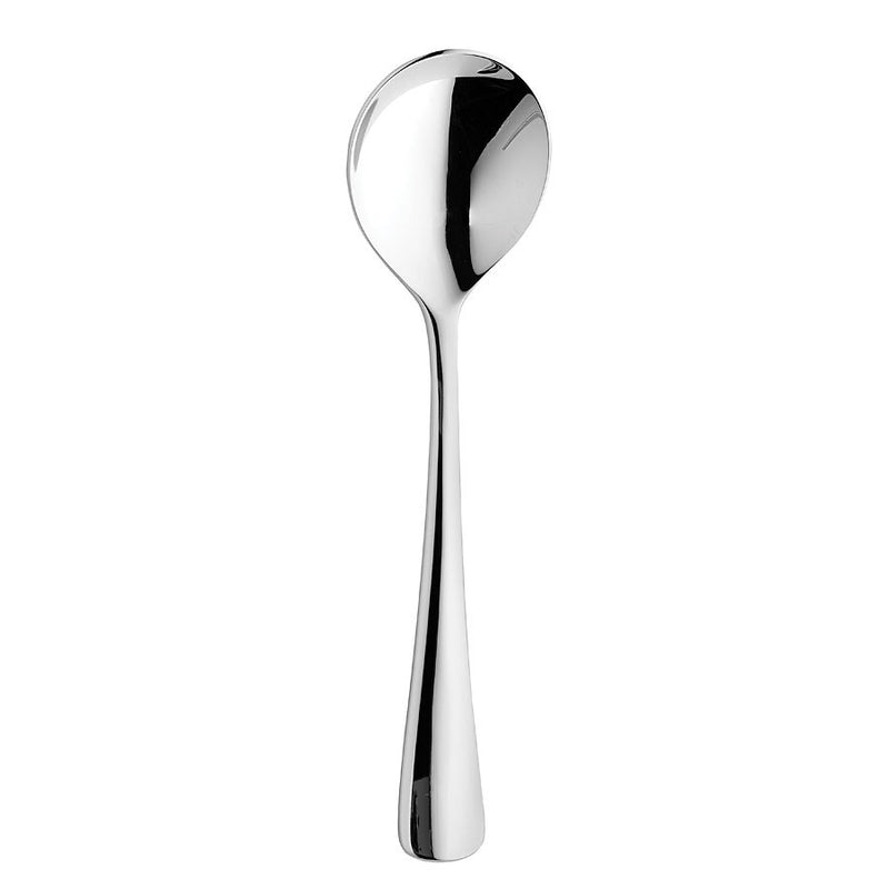 MALVERN BRIGHT SOUP SPOON 18/10 S/S      x12