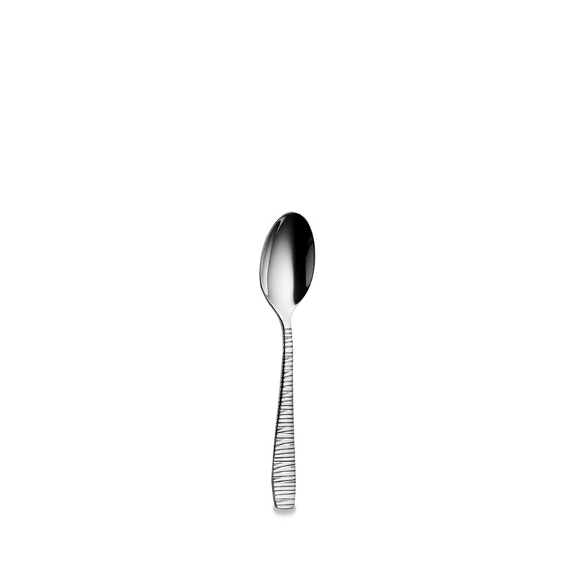 BAMBOO TEASPOON 13.8CM 2.5MM SILVER      x12