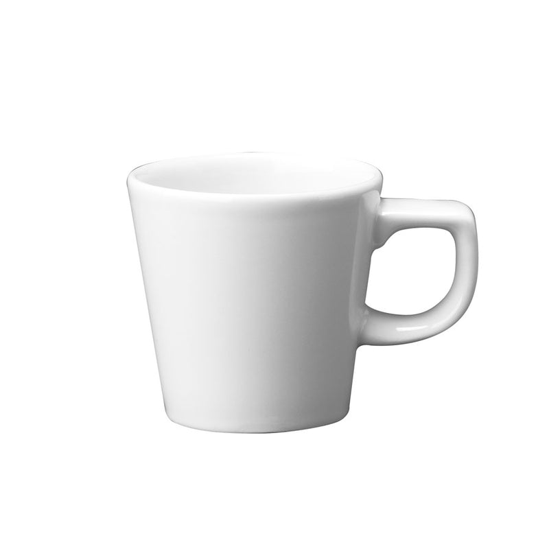 PLAIN WHITE CAFE CUPS 8OZ                x24