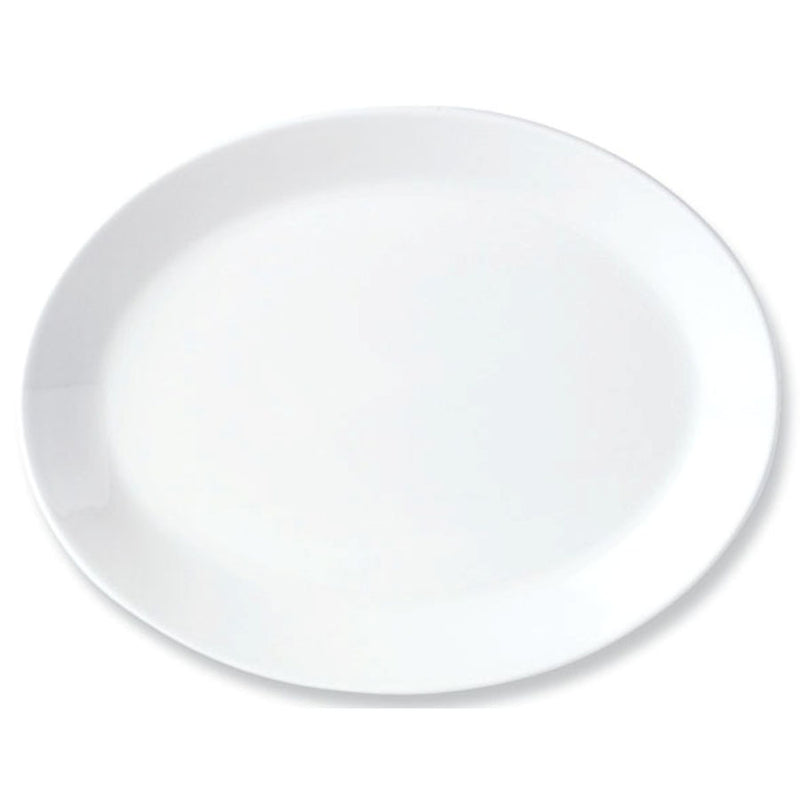 SIMPLICITY PLATE OVAL 12" 30CM           x12