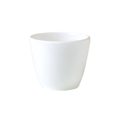 MONACO WHITE TALL CUP UNHANDLED 3OZ NR   x36