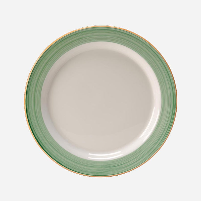 RIO GREEN PLATE 27CM 10 5/8"        NR   x24