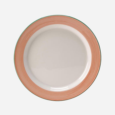 RIO PINK PLATE 27CM 10 5/8"           NR x24