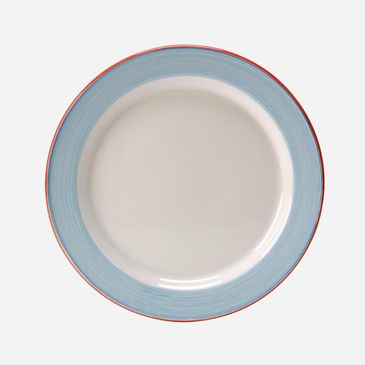 RIO BLUE PLATE 15.75CM 6 1/4"       NR   x36