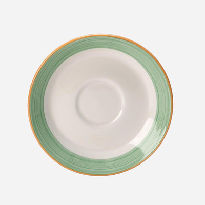 RIO GREEN SAUCER 15.25CM 6" NR           x36