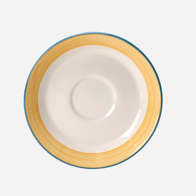 RIO YELLOW SAUCER 15.25CM 6"        NR   x36