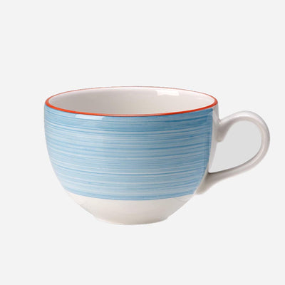 RIO BLUE TEA CUP 8OZ LOW              NR x36