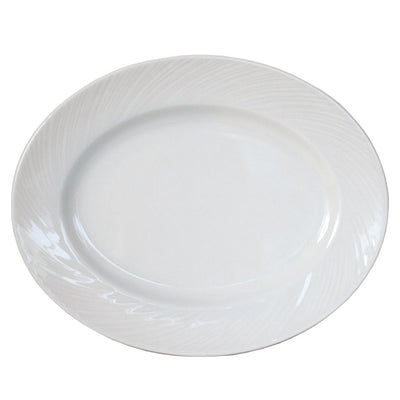 SPYRO OVAL PLATE 20.25CM (CASE OF 24)   